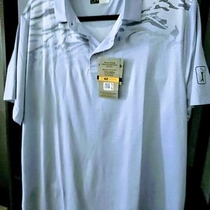 Men's Light Gray Polo Shirt